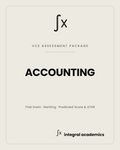 Accounting VCE Assessment Package cover