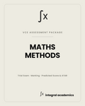 Maths Methods VCE Assessment Package cover
