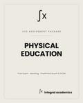 Physical Education VCE Assessment Package cover